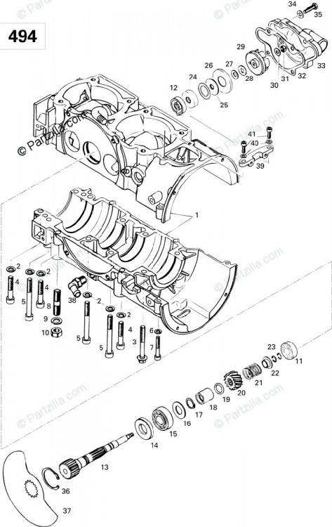 420847282 Douille ecart. *bushing-spacer, Bombardier