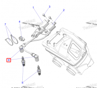 4013156 Колпачек бронепровода Polaris 4012140 