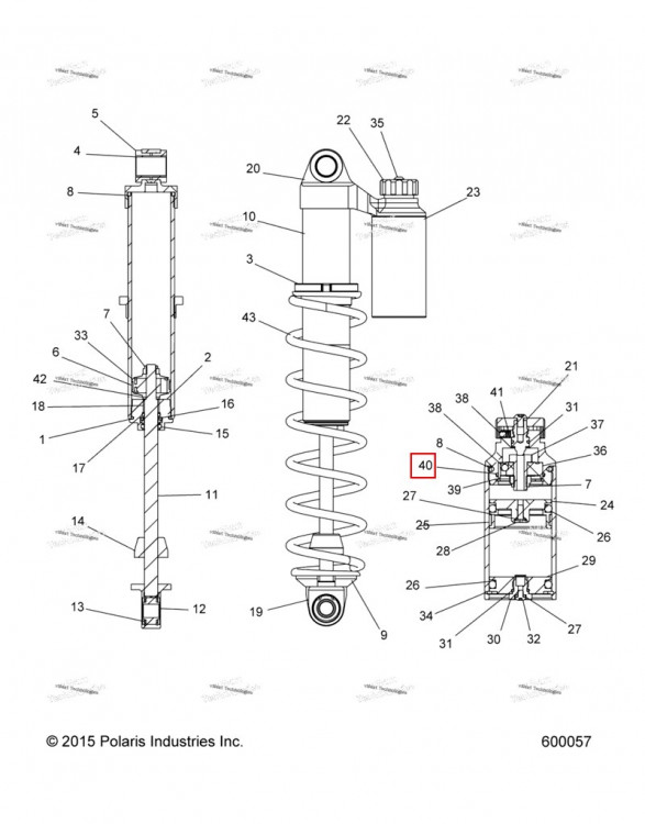 Уплотнительное кольцо CLICKER корпус 900605 Polaris 800 AXYS Pro RMK LE 155 (2017) (1800358)