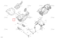 Legion красный сиденье основание Can-Am Maverick MAX Turbo RR XRS Smart Shock (2024) (708003645)
