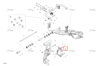 Левый задний шрус защита Can-Am Outlander 1000R EFI XMR (2022) (706005101)