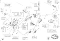 278001672 Мужской замок, 2 CIRCUITS