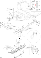 Передний амортизатор Ski-Doo Expedition TUV V800 4-TEC (2009) (M23183)