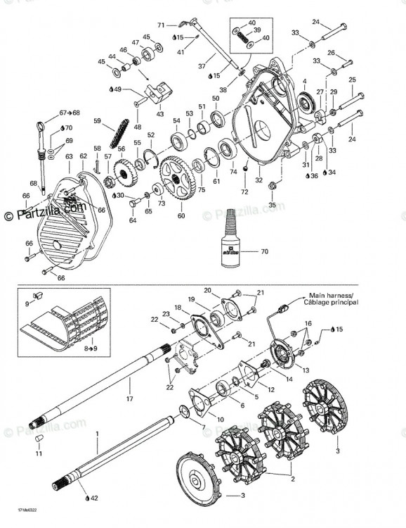 250000140 Винт с шестигранной головкой M10 X 80