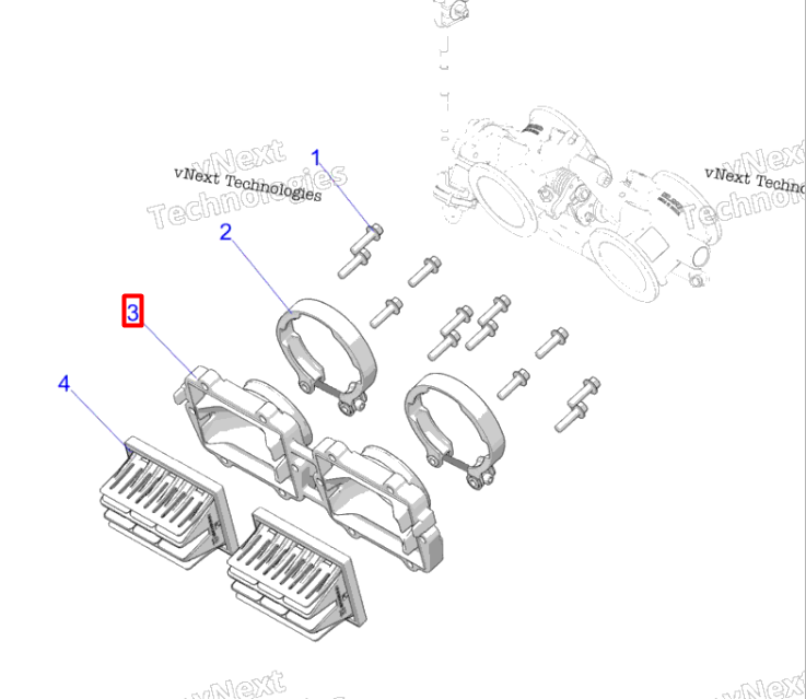 5417730 Патрубок впускной BOOST MANIFOLD Polaris 1206250
