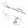 7082504 Трос привода клапанов AXYS Polaris 7081870