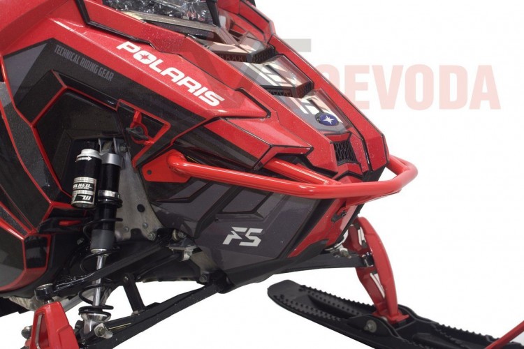 Бампер передний Cross для снегоходов Polaris PRO-RMK, RMK-ASSAULT, SKS (Платформа Axys 2016-*)