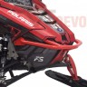Бампер передний Cross для снегоходов Polaris PRO-RMK, RMK-ASSAULT, SKS (Платформа Axys 2016-*)