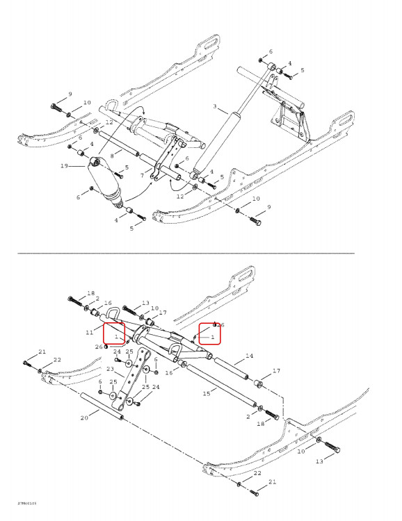 207323544 Шестигранник. Винт M12 x 35 (Scotch Grip)