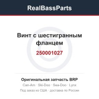 250001027 Винт с шестигранным фланцем