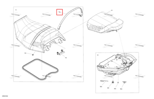 Lava серый сиденье ремень Sea-Doo 269003743