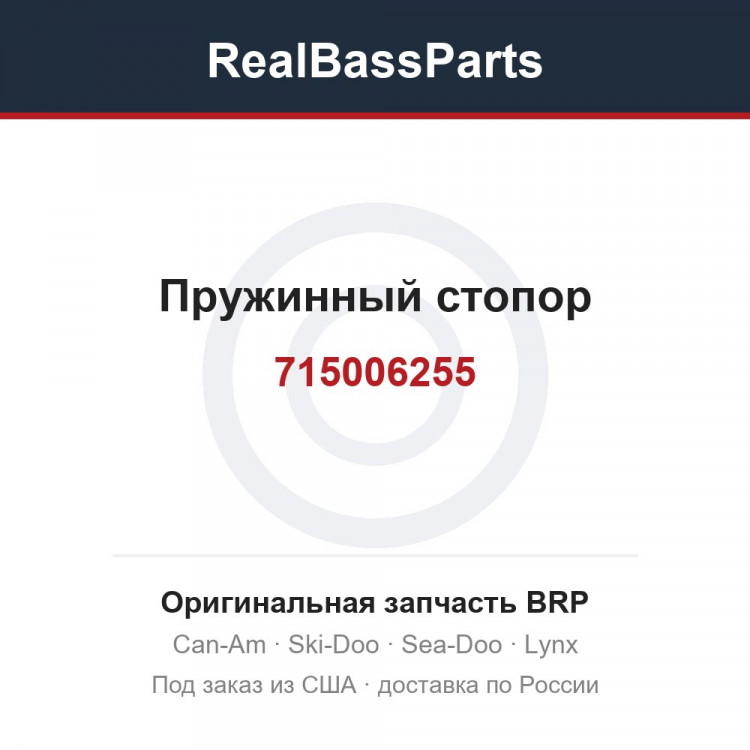715006255 Пружинный стопор