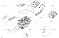 Airbox крышка Sea-Doo GTX (2016) (273000371)