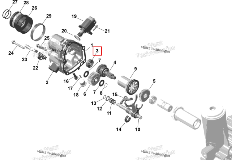 Корпус включает no 2 3 Sea-Doo GTX 325 Limited (2026) (420210905)