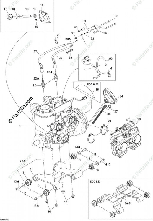 512060051 ENGINE SUPPORT