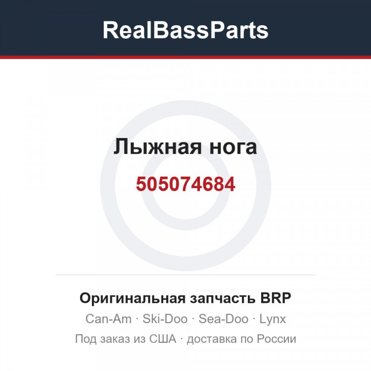 505074684 Лыжная нога