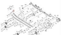503198070 Полоз гусеницы для снегоходов Ski-Doo Expedition SWT G5, Liquid TItan, Rail Suspension 154