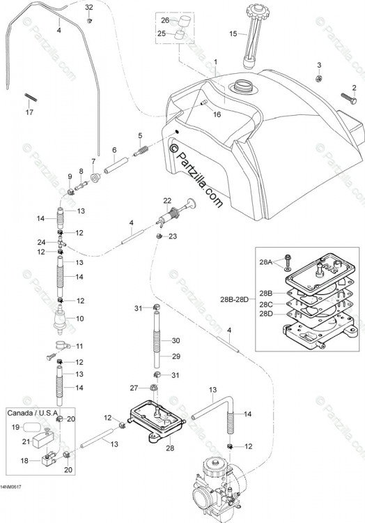 605352516 FUEL FILTER  (1PAC=5PCS)