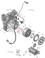 Allen винт M6 × 30 Can-Am Maverick Turbo RR XRC (2022) (420840891)