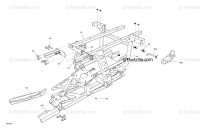 250001028 Шестигранник. винт с фланцем M6 X 45