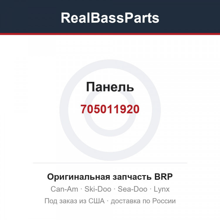 705011920 Панель