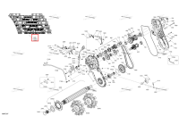 Гусеница 20 × 154 × 1,5 включает 3200 to 3200 b Ski-Doo Expedition LE 900 ACE Turbo (2026) (504154996)
