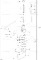 404046103 POINTEAU 1.8   *VALVE-NEEDLE 1.8  Стальной патрубок для гидроцикла