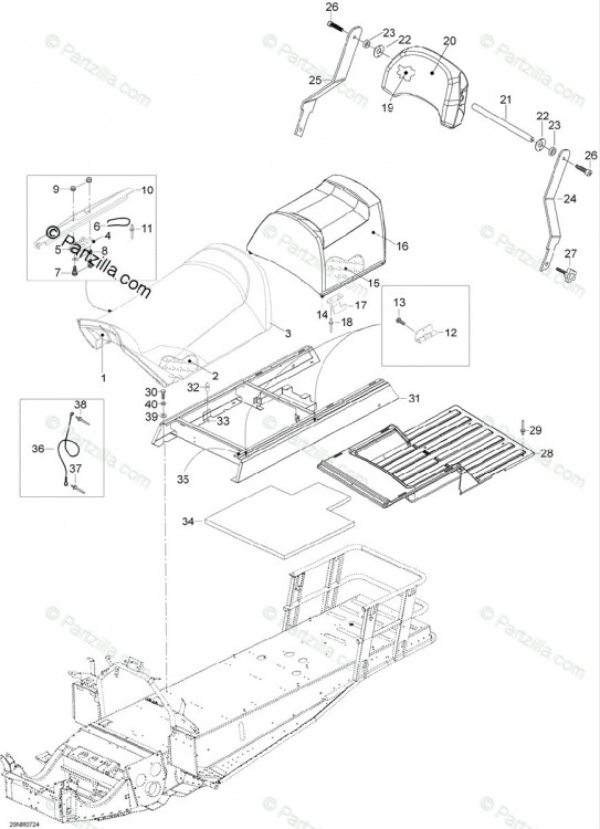 605452035 AXE DE BLOCAGE *LOCK PIN