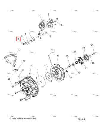 7547454 Гайка шестигранный фланцевый M8 X1 25 8 ZTB нейлоновый