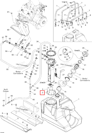 C кольцо Sea-Doo 275500616