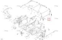 Задний каркас Extension комплект включает 37 to 37 a Can-Am Commander MAX 1000R EFI XT (2024) (705211493)