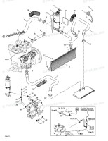 409207500 Мужской замок, 2 CIRCUITS