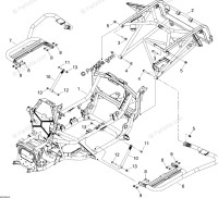 705200825 Удлинение рамы (черное)