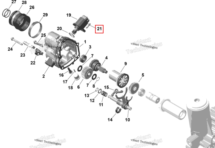 Torx винт фланцевый M5 X15 Sea-Doo GTX 325 Limited (2026) (420440173)