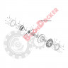 7043063 Пружина ведомого вариатора для снегоходов Polaris 800 RMK/PRO RMK / 800/850 AXYS PRO RMK 7043063