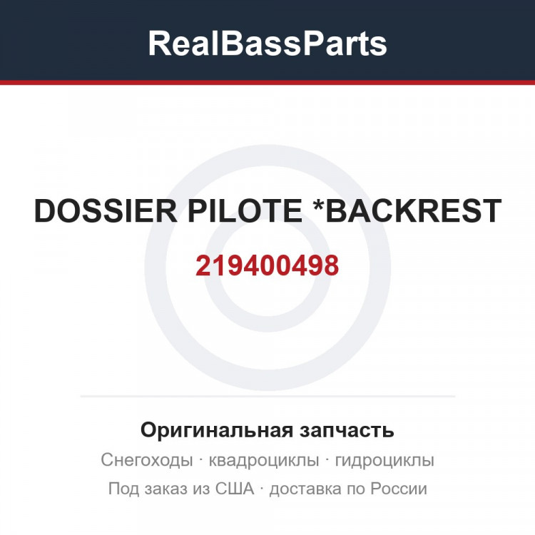 219400498 DOSSIER PILOTE *BACKREST