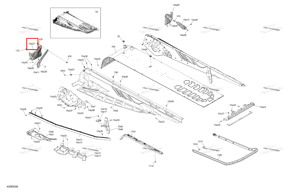 Левый подножка Ski-Doo 518333858