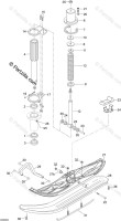 605353423 LH Steering Arm