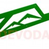 Бампер задний для снегоходов Arctic Cat M8000 162" 165" (Платформа ProClimb, HardCore 2012-*)