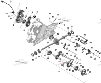 Игольчатый подшипник Can-Am Outlander 4x4 XT 1000R (2025) (420632359)