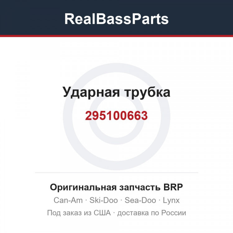 295100663 Ударная трубка