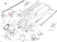 Правый Stirrup Ski-Doo GTX LE 1200 4-TEC (2009) (518326032)