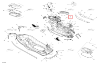 Сальник 1000 мм длинный Sea-Doo RXT (2016) (219704381)