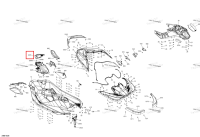 Жёлтый передний облицовка Sea-Doo Spark 900 ACE (2018) (291004739)