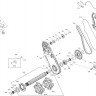 504154840 Шестерня гусеницы левая для снегоходов Ski-Doo SUMMIT G5 504154840