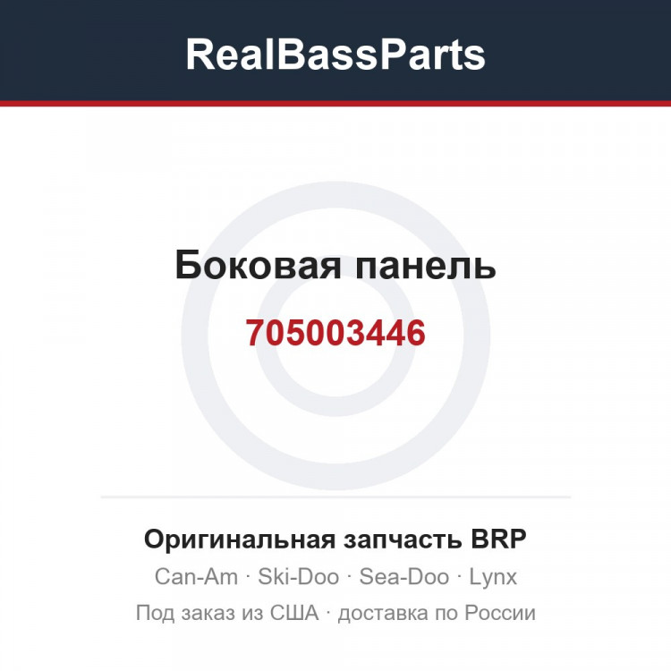 705003446 Боковая панель