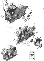 Длинный блок Can-Am Outlander 4x4 XT 1000R (2025) (420100002)