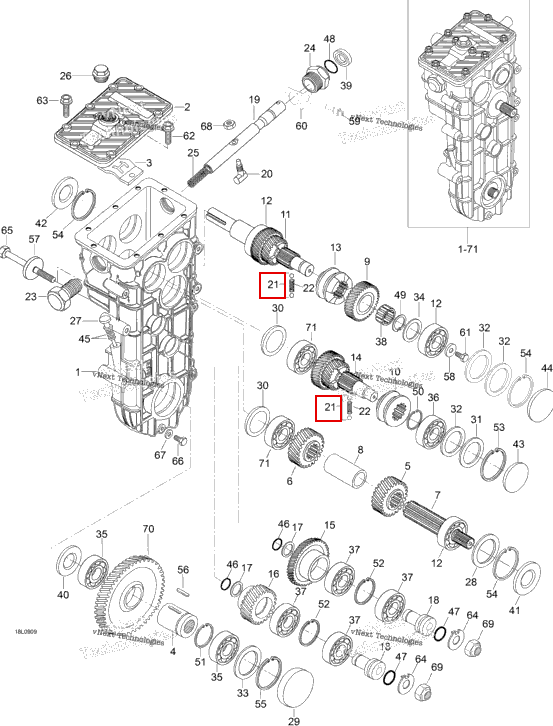 Bille шариковый Ski-Doo Expedition TUV V800 4-TEC (2009) (M616810064)