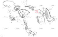 Acoustic панель Ski-Doo Summit 850 E-TEC Turbo R X (2024) (502008241)
