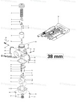 404100500 GICLEUR MJ 280 *JET-MAIN 280  Жиклер